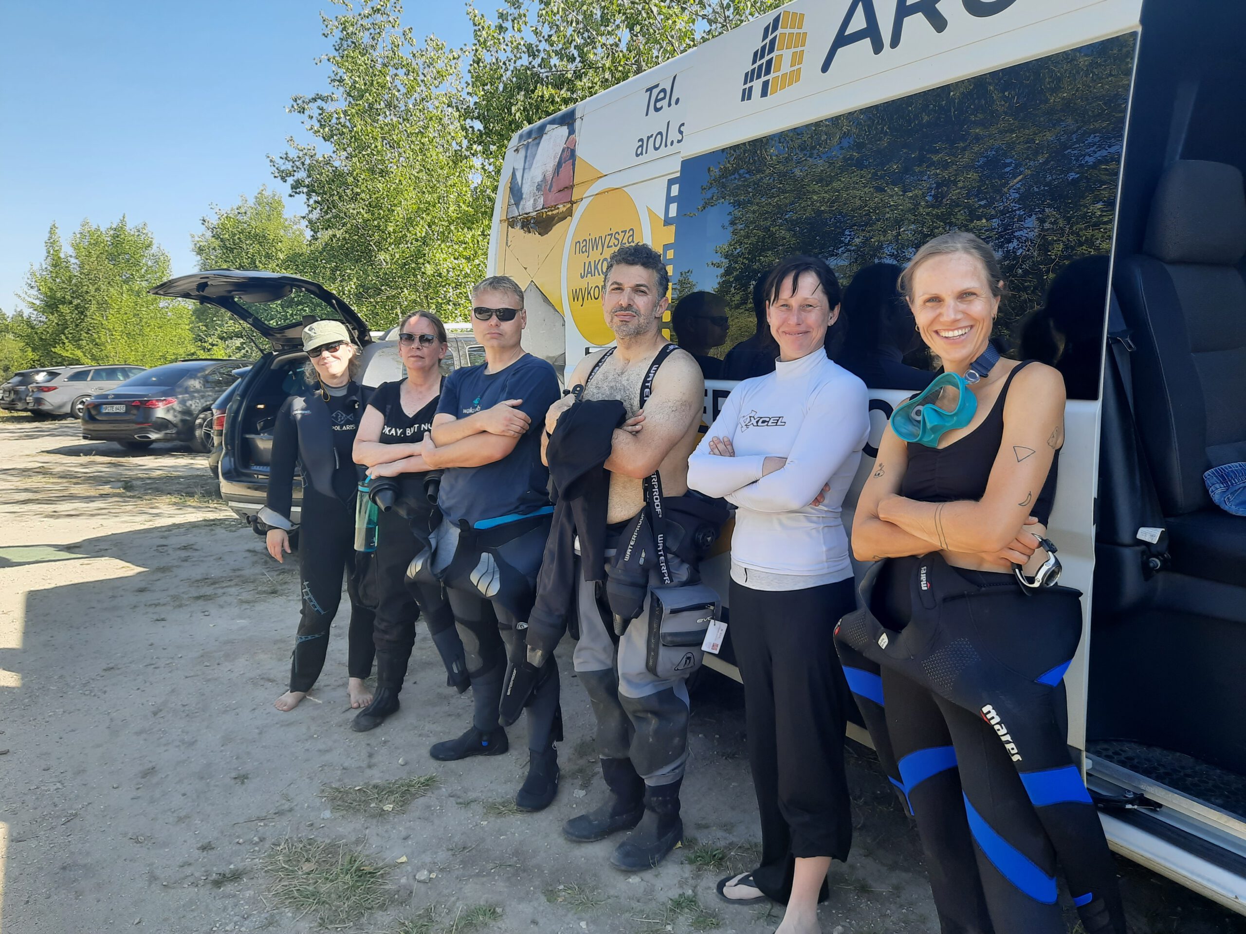 Divecrew-Berlin-Geiseltalsee-Tauchausfahrt-August-2026 Teilnehmer der gemeinsamen Tauchausfahrt zum Geiseltalsee - Divecrew Berlin