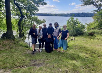 Gruppe von Divecrew Berlin bei der Tauchausfahrt zum Werbellinsee
